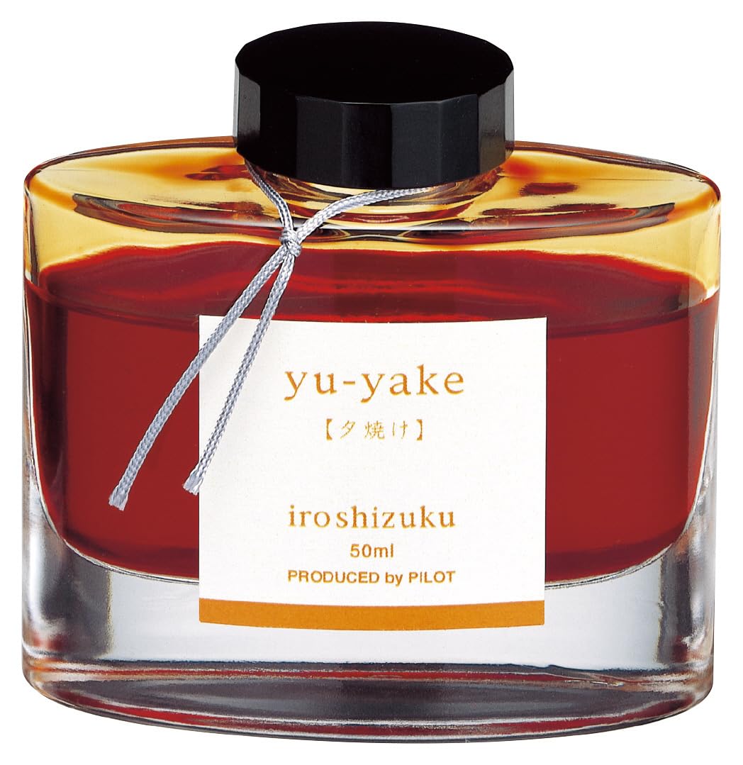 Amazon.com : PILOT Iroshizuku Bottled Fountain Pen Ink, Yu-Yaki